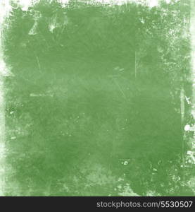 Detailed grunge style background using shades of green