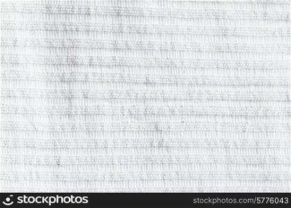 detailed texture of a white fabric. white cloth