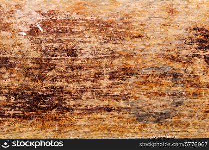 detailed texture of a worn-out wooden surface. worn-out wooden surface