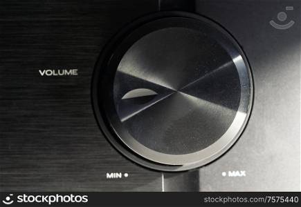 Details of Amplifier Volume Knob