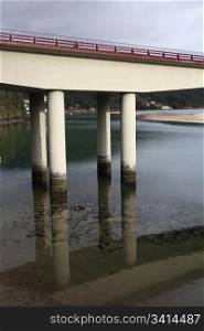 Details of bridge over river
