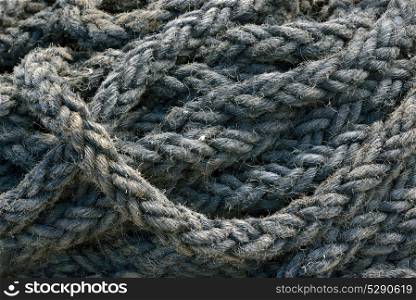 Details of Nautical rope texture