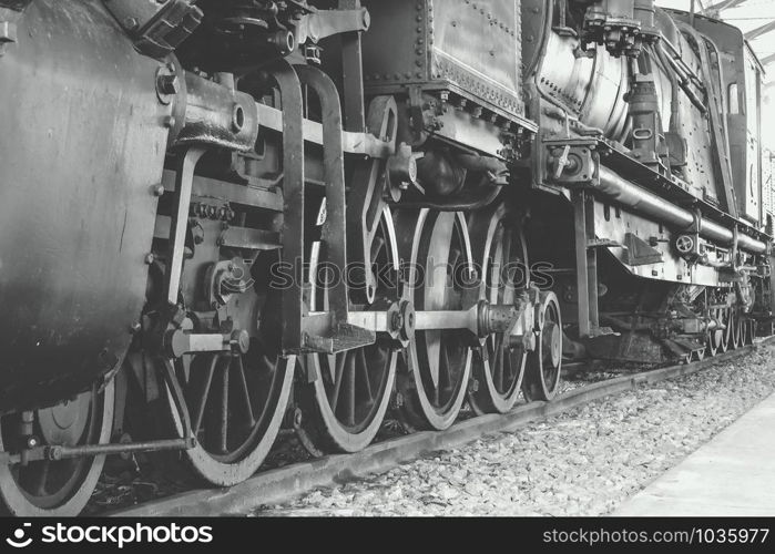 Details of old locomotives