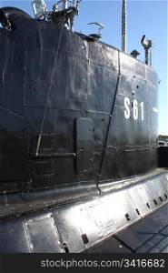 Details of old war submarine S61