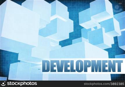 Development on Futuristic Abstract for Presentation Slide. Development on Futuristic Abstract