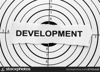 Development target