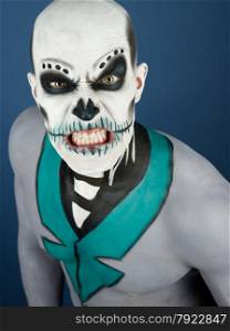 Dia de los Muertos - the Day of the Dead, painted male
