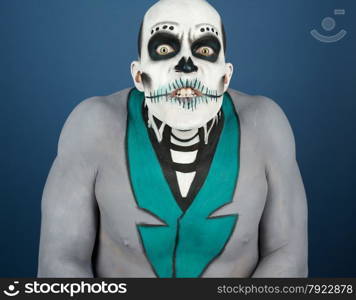 Dia de los Muertos - the Day of the Dead, painted male