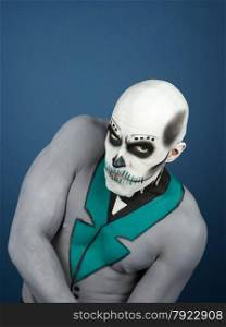 Dia de los Muertos - the Day of the Dead, painted male