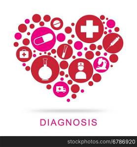 Diagnosis Icons Meaning Conclusion Diagnosed And Illness