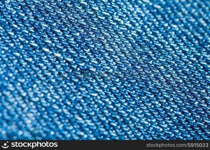 Diagonal jeans pattern