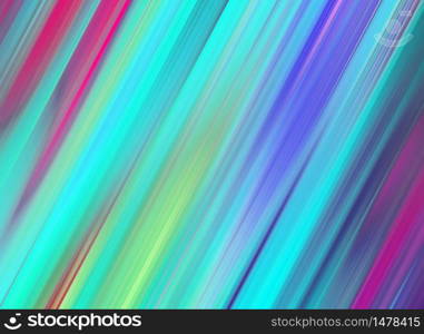 Diagonal Multi Color Gradient Background. Abstract background with vibrant diagonal stripes. Concept graphic of colorful light in dynamic motion. Mix Color Mirror Rays trendy wallpaper. Light abstract gradient motion. Smooth gradient texture color, shiny bright website pattern, use for banner header or sidebar graphic art image