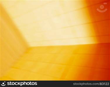 Diagonal orange perspective motion blur abstraction