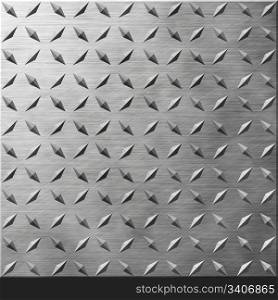 Diamond Plate Brushed Metal Effect Texture