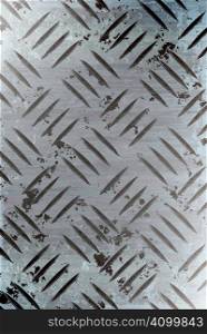 Diamond plate metal texture - a very nice background for an industrial or construction type look.