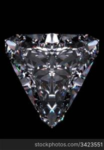 Diamond Trillion (diamonds series; 3d isolated objects)