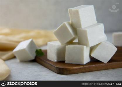 Diced Paneer or cottage cheese 