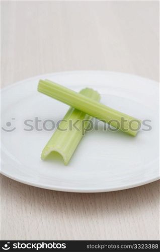Diet consisting of celery