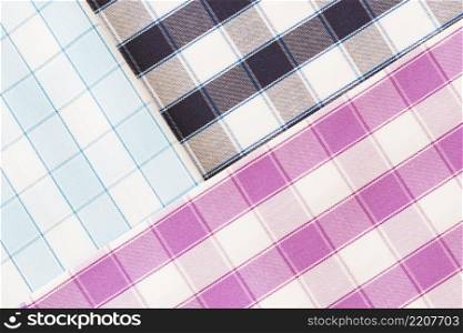 different check pattern fabric background