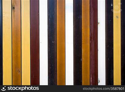 Different color planks background