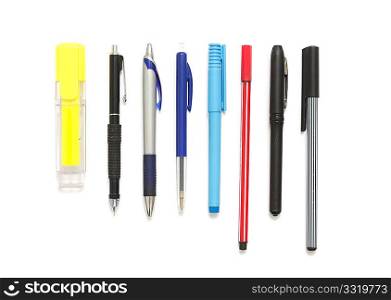 Different pens