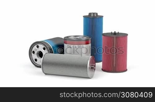 Different types of automotive oil filters