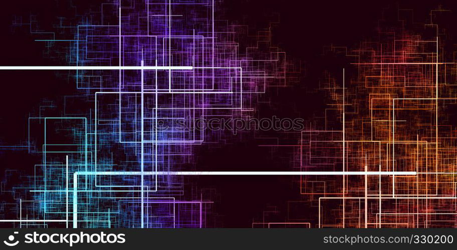 Digital Circuits Background in a Technology Network Art. Digital Circuits Background