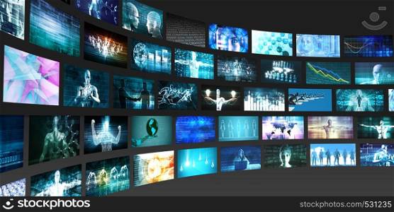 Digital Multimedia Broadcasting Technology as Media Concept. Digital Multimedia
