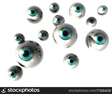 digital visualization of eyes