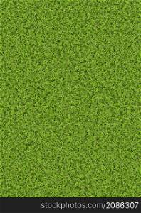 Digitally rendered green grass background, 3d illustration.