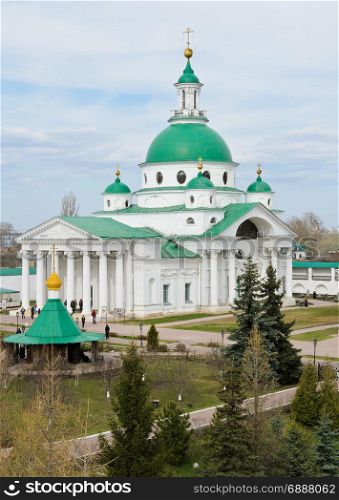 Dimitrievsky Cathedral in Spasso-Yakovlevsky Monastery in Rostov Veliky, Russia