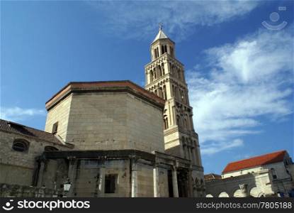 Diocletians mausoleum in Split, Croatia