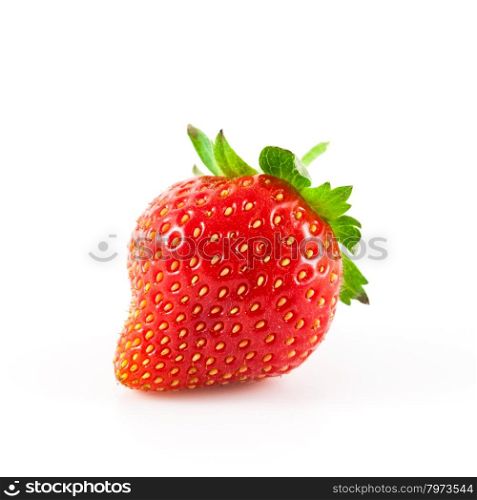 Directly from my vegetable garden, a real strawberry: no plastic
