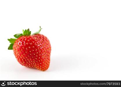 Directly from my vegetable garden, a real strawberry: no plastic