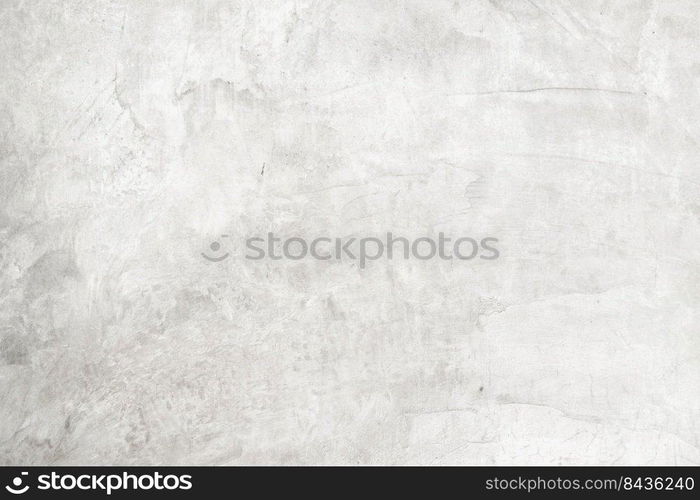 dirty white cement wall background and texture with space