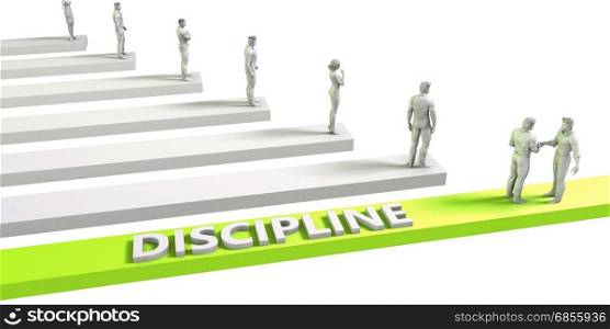Discipline Mindset for a Successful Business Concept. Discipline