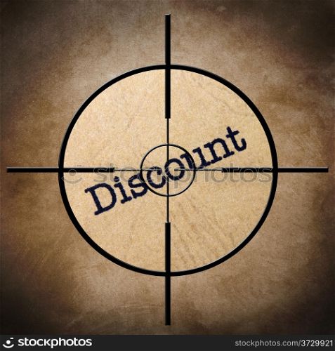 Discount target
