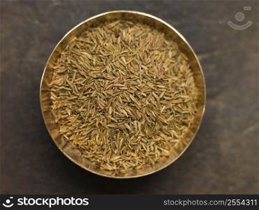 Dish of Cumin Seeds