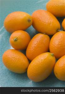 Dish of fresh kumquat