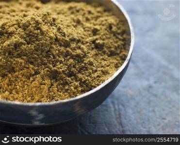 Dish of Madras Curry Powder