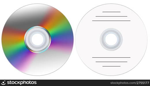 Disk from two parties for creation of the further composition (advertising, music, video)