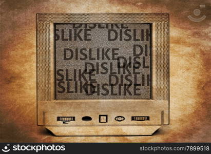 Dislike TV