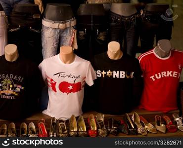 Display at Turkish Market in Kusadasi
