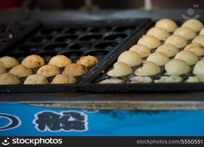 Display of Chinese food, Hutong District, Beijing, China