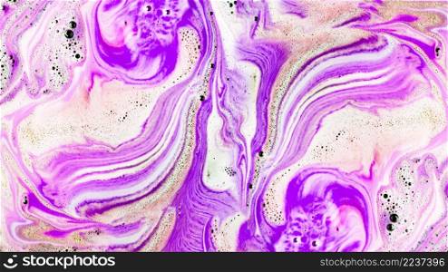 dissolve pink purple bath bomb background