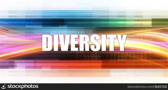 Diversity Corporate Concept Exciting Presentation Slide Art. Diversity Corporate Concept