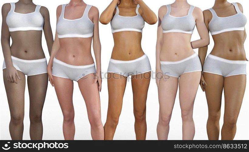 Diversity in Race and Body Type as a Modern Concept. Diversity in Race and Body Type