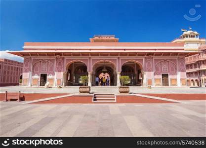 Diwan-I-Khas inside City Palace in Jaipur, India