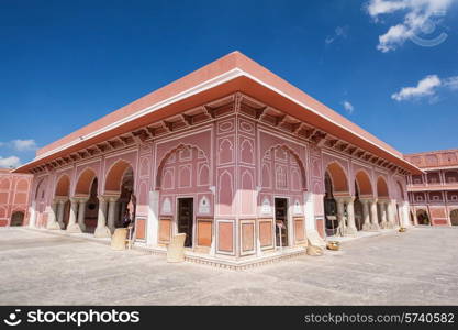 Diwan-I-Khas inside City Palace in Jaipur, India