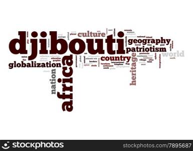 Djibouti word cloud